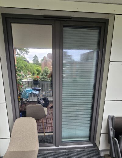 Sonnenschutzfolie mit Spiegeleffekt