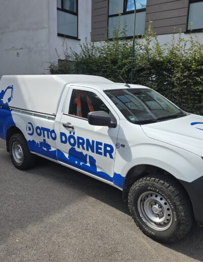 Fahrzeugbeschriftung für Stammkunden